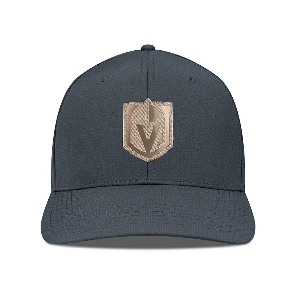 Vegas Golden Knights Levelwear Rise Copper Insignia Flex Hat Charcoal