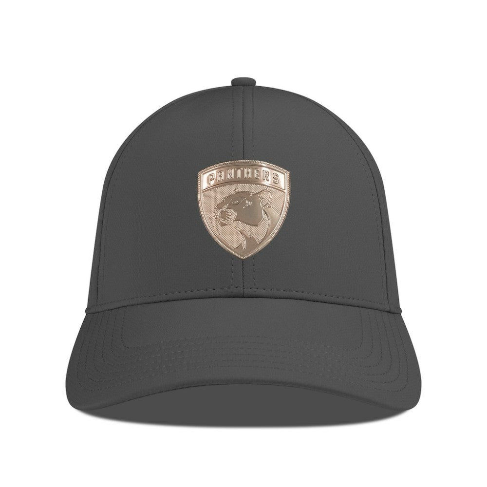 Florida Panthers Levelwear Ascend Copper Insignia Vented Adjustable Hat Charcoal