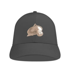 Colorado Avalanche Levelwear Ascend Copper Insignia Vented Adjustable Hat Charcoal