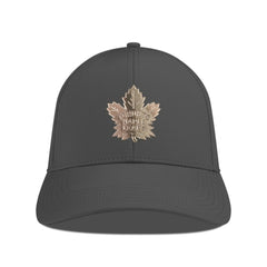 Toronto Maple Leafs Levelwear Ascend Copper Insignia Vented Adjustable Hat Charcoal