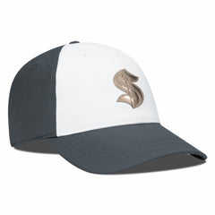 Seattle Kraken Levelwear Endure Copper Insignia Adjustable Hat White/Charcoal