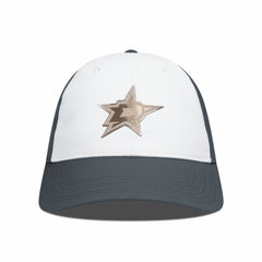Dallas Stars Levelwear Endure Copper Insignia Adjustable Hat White/Charcoal
