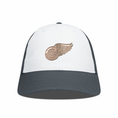 Detroit Red Wings Levelwear Endure Copper Insignia Adjustable Hat White/Charcoal