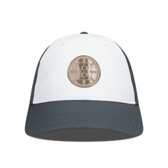 Boston Bruins Levelwear Endure Copper Insignia Adjustable Hat White/Charcoal