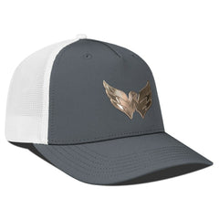 Washington Capitals Levelwear Signal Copper Insignia Trucker Adjustable Hat Charcoal/White