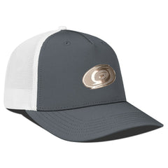 Carolina Hurricanes Levelwear Signal Copper Insignia Trucker Adjustable Hat Charcoal/White