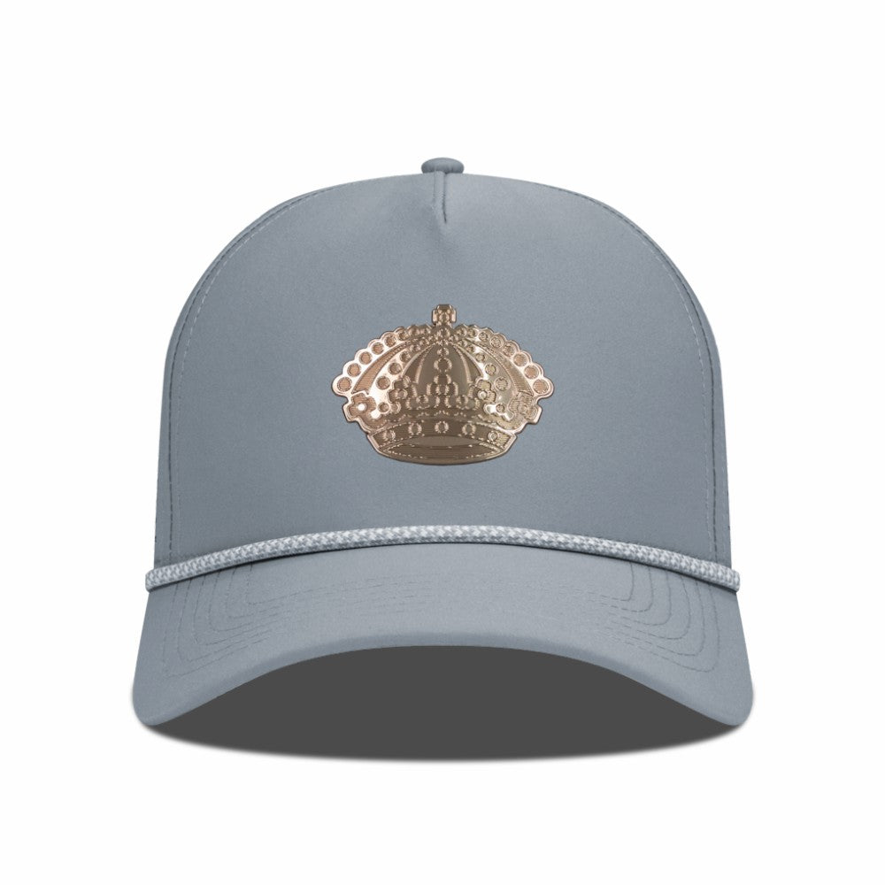 Los Angeles Kings Levelwear Gordon Copper Insignia Vented Adjustable Hat Gray