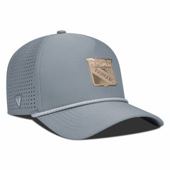 New York Rangers Levelwear Gordon Copper Insignia Vented Adjustable Hat Gray