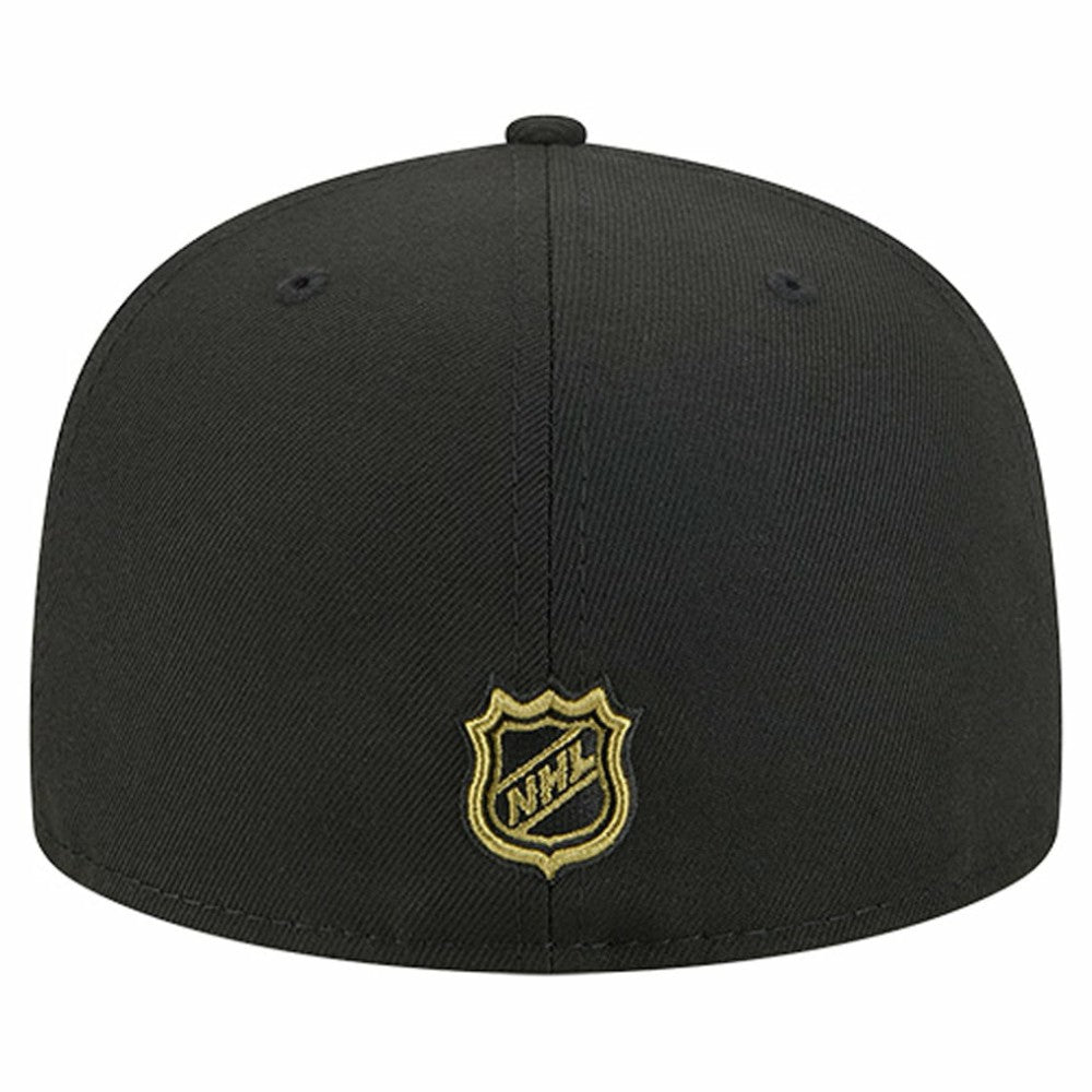 Carolina Hurricanes New Era Military Appreciation Digital Camo Stars 59FIFTY Fitted Hat Black