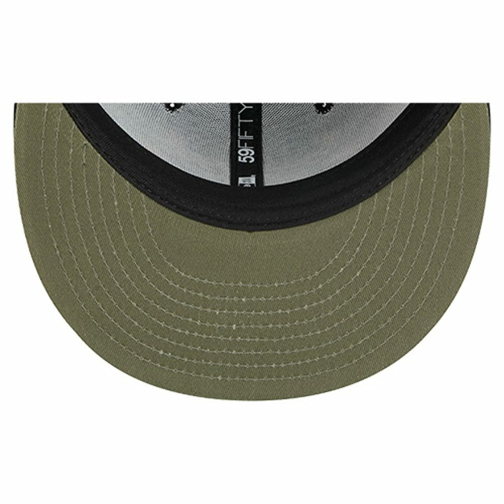 Dallas Stars New Era Military Appreciation Digital Camo Stars 59FIFTY Fitted Hat Black