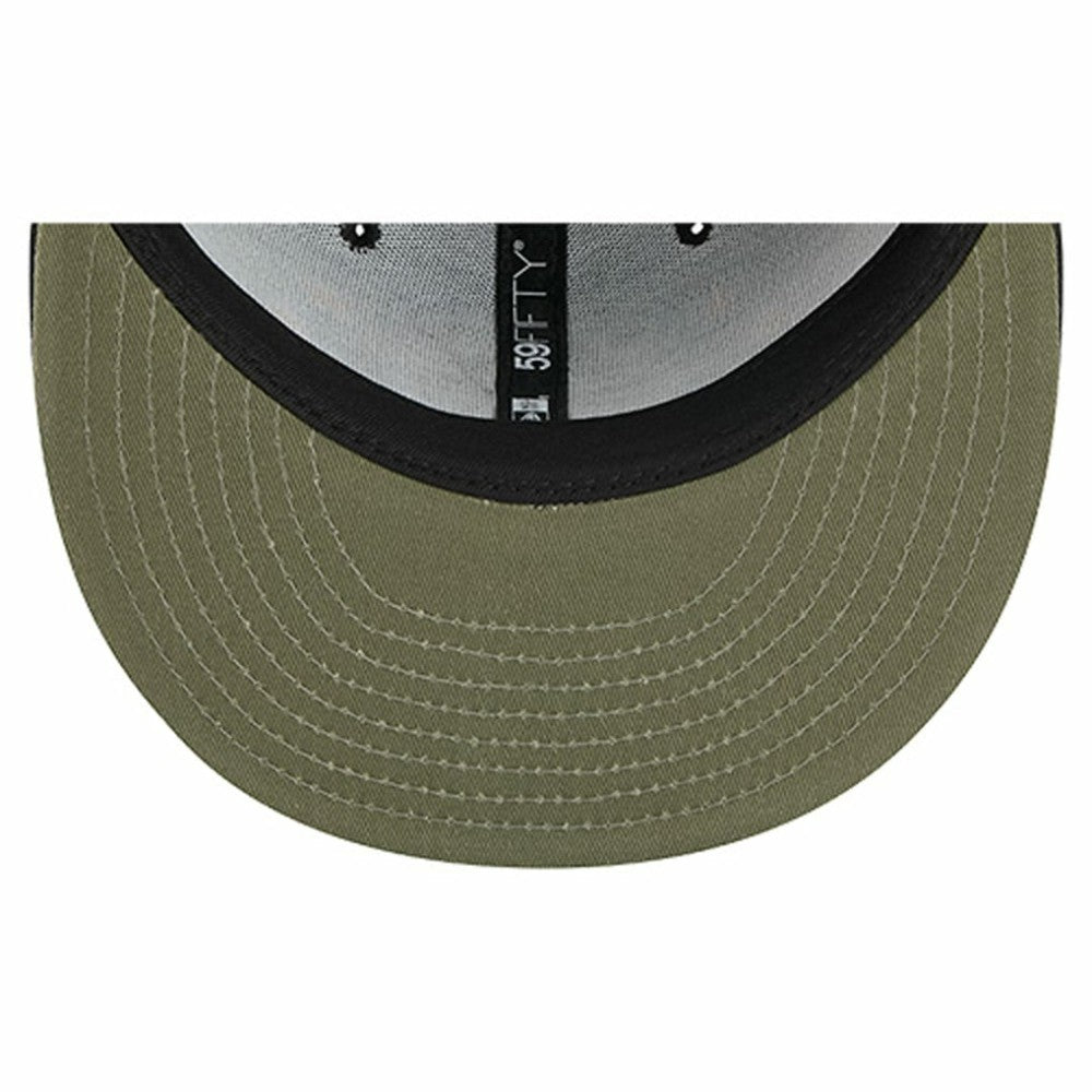 New York Islanders New Era Military Appreciation Digital Camo Stars 59FIFTY Fitted Hat Black