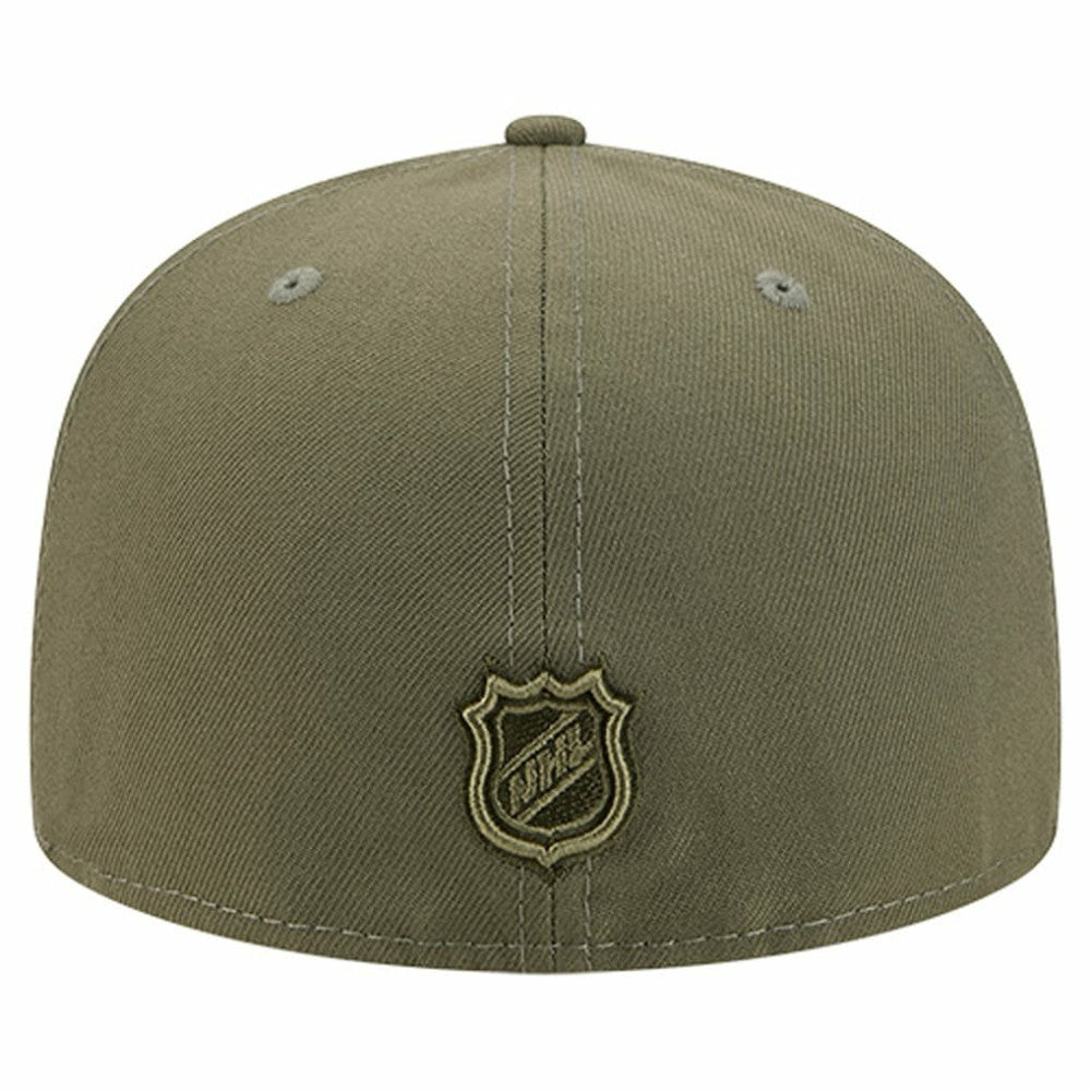 Philadelphia Flyers New Era Military Appreciation Flag 59FIFTY Fitted Hat Olive