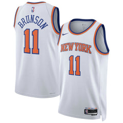 Jalen Brunson New York Knicks Unisex Swingman Jersey - Association Edition - White