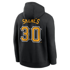 Paul Skenes Pittsburgh Pirates Player Name & Number Club Fleece Pullover Hoodie Black | Nike