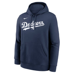 Shohei Ohtani Los Angeles Dodgers Player Name & Number Club Fleece Pullover Hoodie Navy | Nike