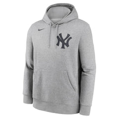 Anthony Volpe New York Yankees Player Name & Number Club Fleece Pullover Hoodie Heather Gray | Nike