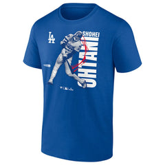 Shohei Ohtani Los Angeles Dodgers Electric Moments T-Shirt Royal