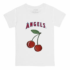 Los Angeles Angels Tiny Turnip  Youth Cherries T-Shirt White