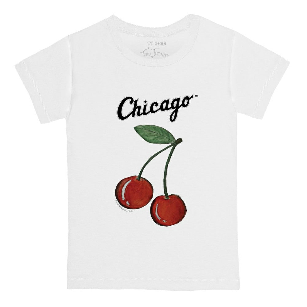 Chicago White Sox Tiny Turnip  Youth Cherries T-Shirt White