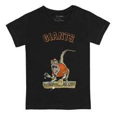 San Francisco Giants Tiny Turnip Youth Velociraptor T-Shirt Black