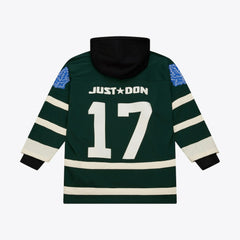 Toronto Maple Leafs Mitchell & Ness x Just Don Jersey Hoodie Green