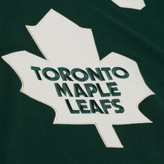 Toronto Maple Leafs Mitchell & Ness x Just Don Jersey Hoodie Green