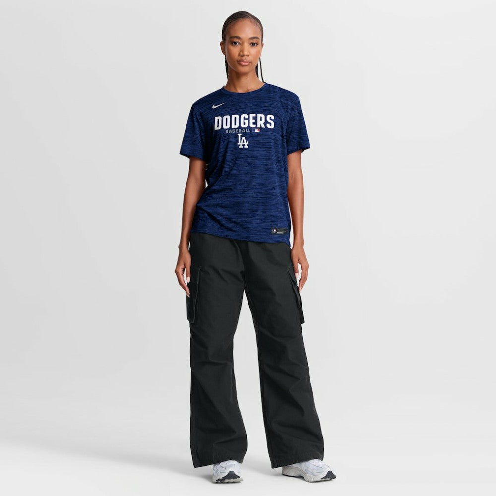 Los Angeles Dodgers Women's Authentic Collection Velocity Dri-FIT T-Shirt Royal | Nike