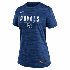 Kansas City Royals Women's Authentic Collection Velocity Dri-FIT T-Shirt Royal | Nike