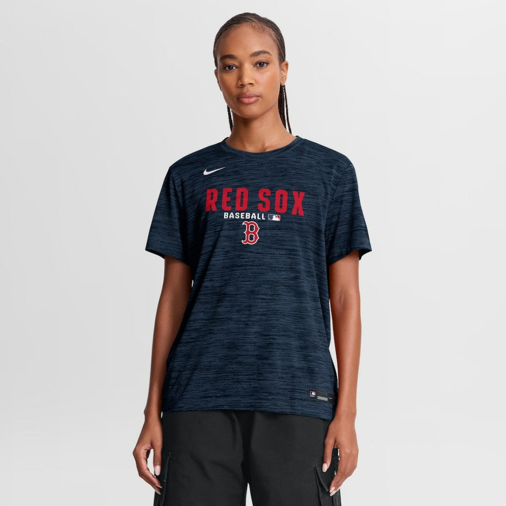 Boston Red Sox Women's Authentic Collection Velocity Dri-FIT T-Shirt Navy | Nike