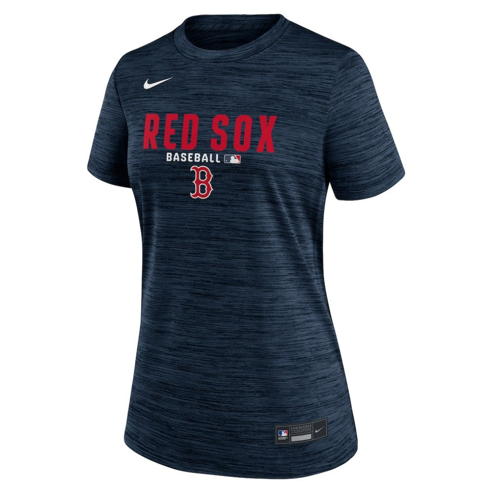 Boston Red Sox Women's Authentic Collection Velocity Dri-FIT T-Shirt Navy | Nike