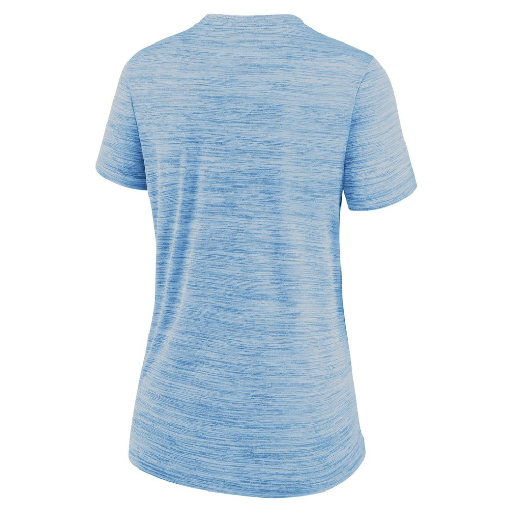 Philadelphia Phillies Women's Authentic Collection Alternate Logo Velocity Dri-FIT T-Shirt Light Blue | Nike