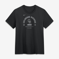 Colorado Rockies Women's Authentic Collection Early Work Tri-Blend Dri-FIT T-Shirt Black | Nike