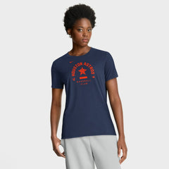 Houston Astros Women's Authentic Collection Early Work Tri-Blend Dri-FIT T-Shirt Navy | Nike