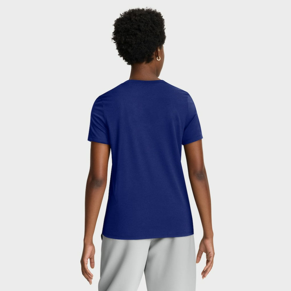 Los Angeles Dodgers Women's Authentic Collection Early Work Tri-Blend Dri-FIT T-Shirt Royal | Nike