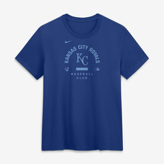 Kansas City Royals Women's Authentic Collection Early Work Tri-Blend Dri-FIT T-Shirt Royal | Nike