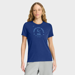 Kansas City Royals Women's Authentic Collection Early Work Tri-Blend Dri-FIT T-Shirt Royal | Nike