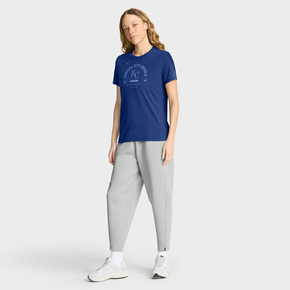 Kansas City Royals Women's Authentic Collection Early Work Tri-Blend Dri-FIT T-Shirt Royal | Nike