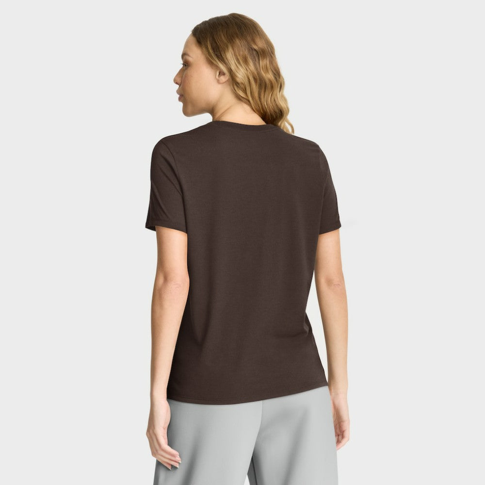 San Diego Padres Women's Authentic Collection Early Work Tri-Blend Dri-FIT T-Shirt Brown | Nike
