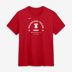 Philadelphia Phillies Women's Authentic Collection Early Work Tri-Blend Dri-FIT T-Shirt Red | Nike