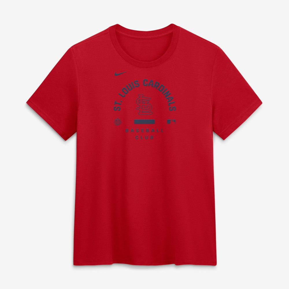 St. Louis Cardinals Women's Authentic Collection Early Work Tri-Blend Dri-FIT T-Shirt Red | Nike