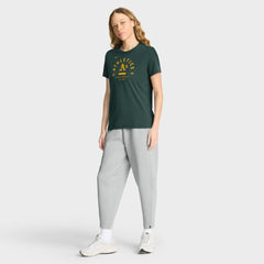 Athletics Women's Authentic Collection Early Work Tri-Blend Dri-FIT T-Shirt Green | Nike