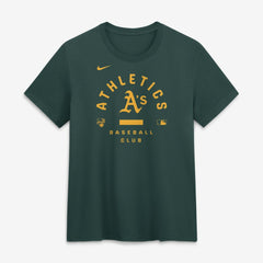 Athletics Women's Authentic Collection Early Work Tri-Blend Dri-FIT T-Shirt Green | Nike