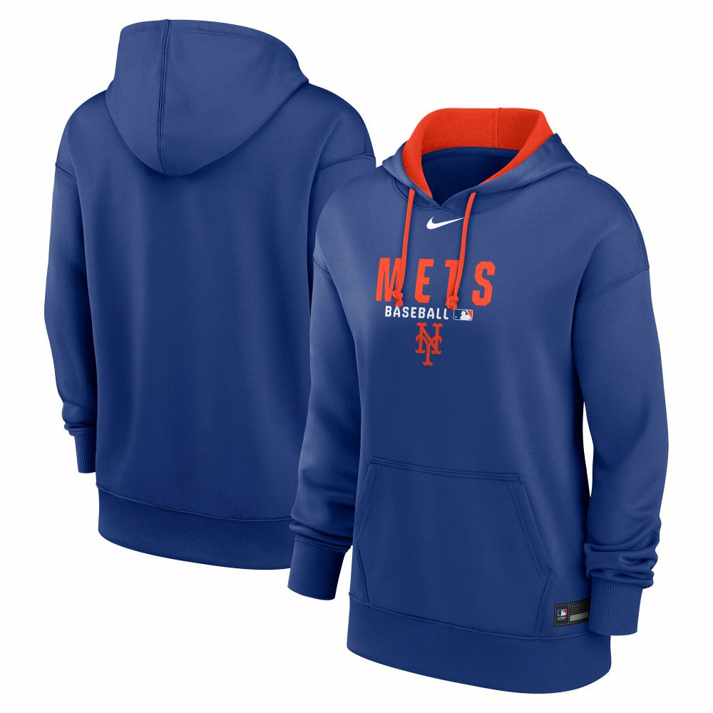 New York Mets Women's Authentic Collection Therma-FIT Hoodie Royal | Nike
