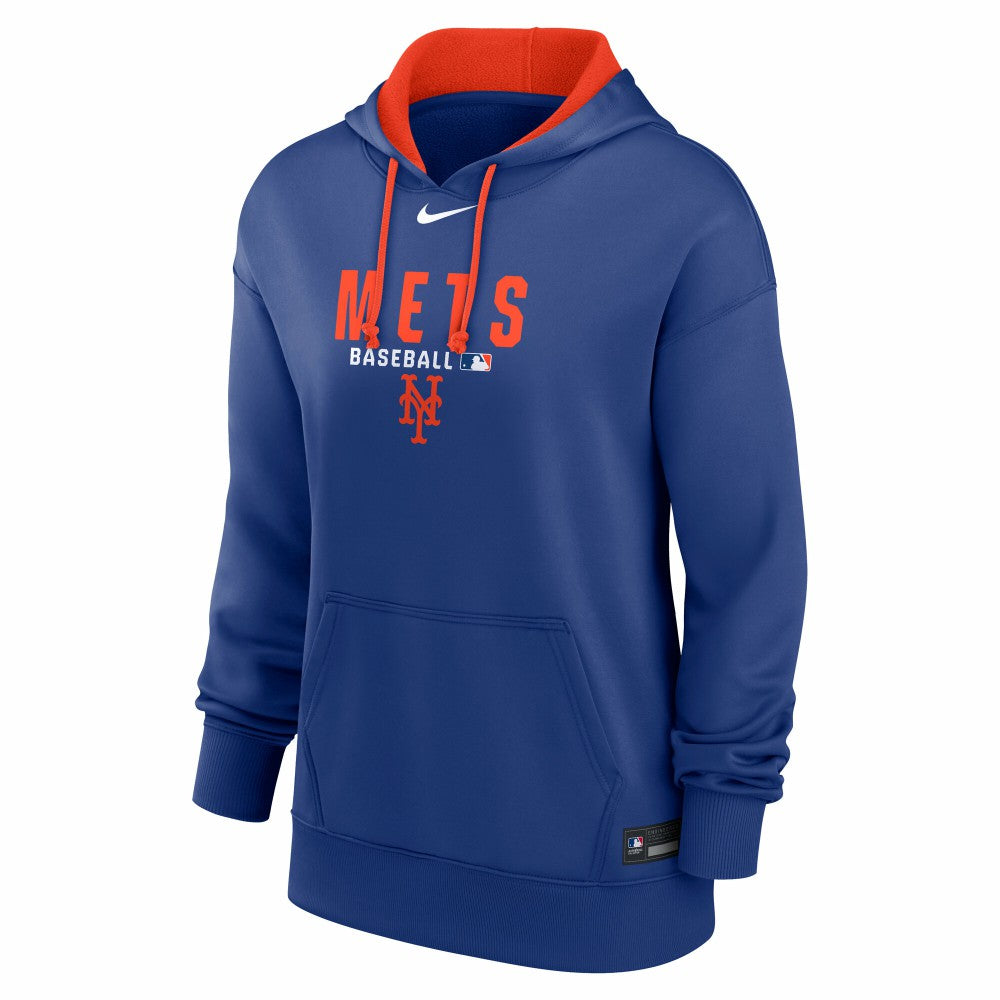 New York Mets Women's Authentic Collection Therma-FIT Hoodie Royal | Nike