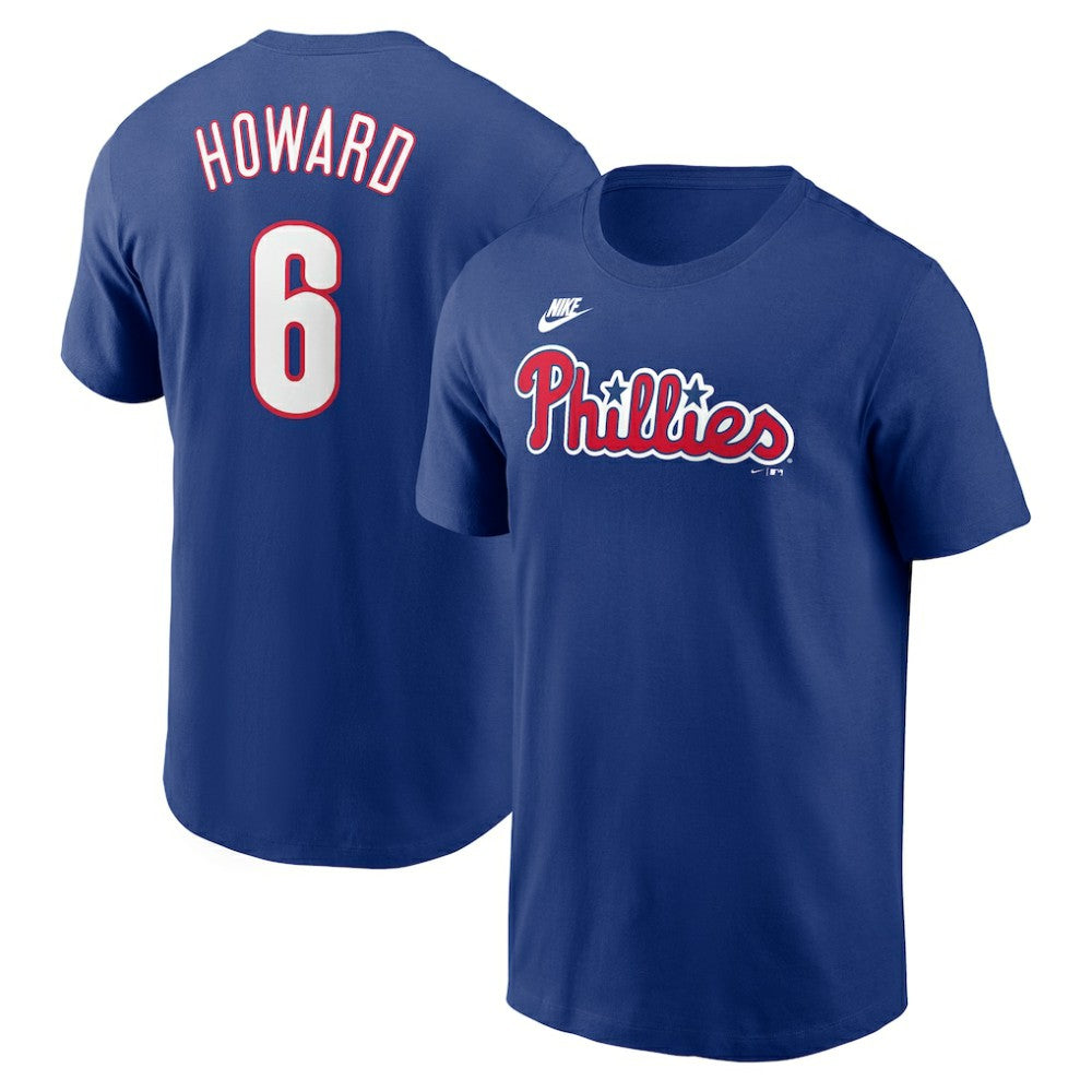 Ryan Howard Philadelphia Phillies Fuse Name & Number T-Shirt Royal | Nike