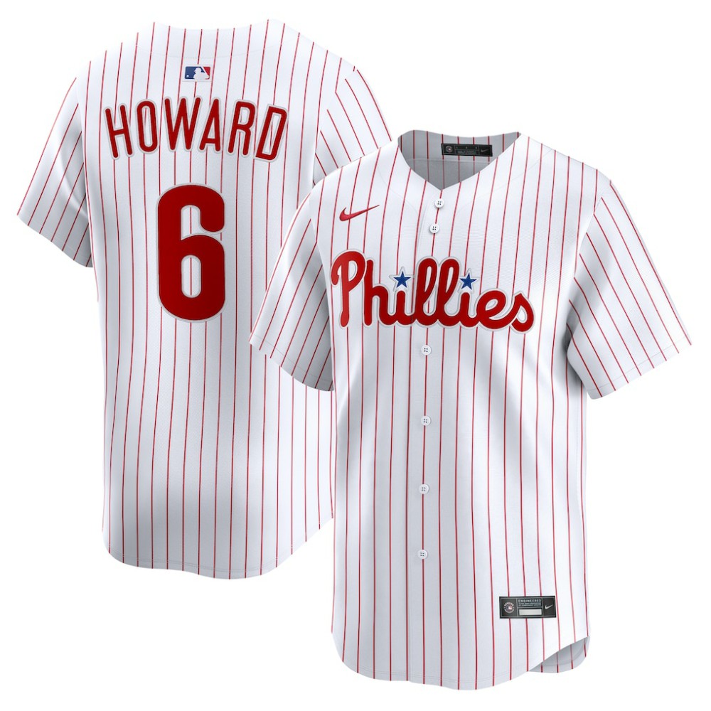 Ryan Howard Philadelphia Phillies Limited Jersey White | Nike