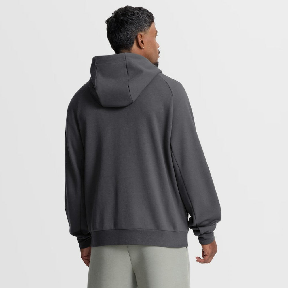 Atlanta Braves Authentic Collection Player Raglan Dri-FIT Full-Zip Hoodie Anthracite | Nike
