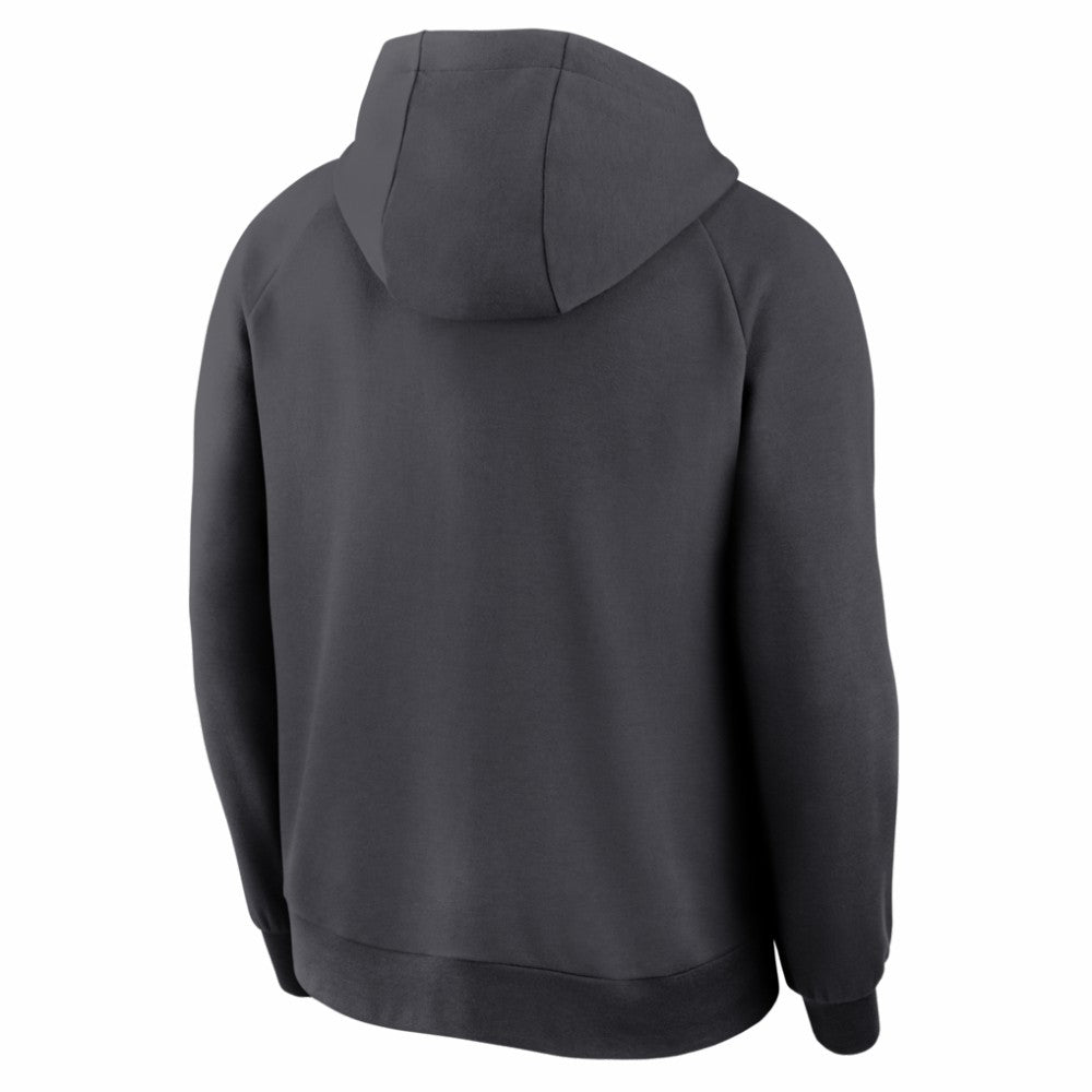 Baltimore Orioles Authentic Collection Player Raglan Dri-FIT Full-Zip Hoodie Anthracite | Nike