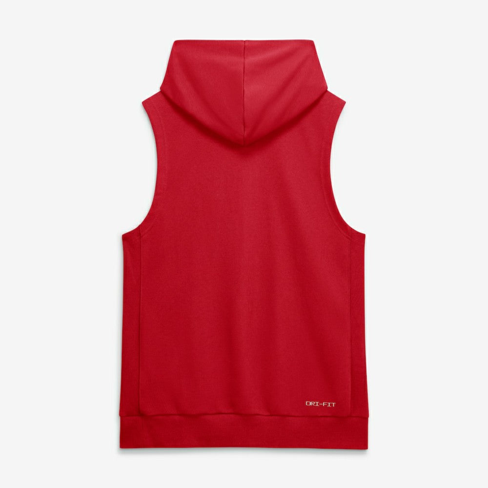 Los Angeles Angels Authentic Collection Standard Issue Dri-FIT Sleeveless Hoodie Red | Nike