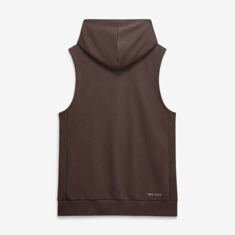 San Diego Padres Authentic Collection Standard Issue Dri-FIT Sleeveless Hoodie Brown | Nike